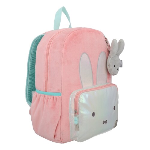 Mochila Tipo Backpack Miffy Juvenil Rosa Keepack