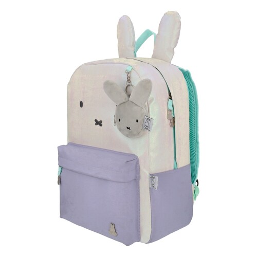 Mochila Tipo Backpack Miffy Juvenil Morado Keepack