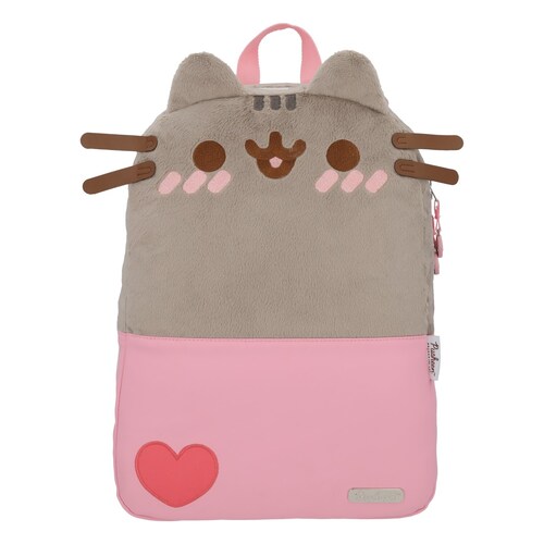 Mochila Tipo Backpack Pusheen Juvenil Rosa Keepack