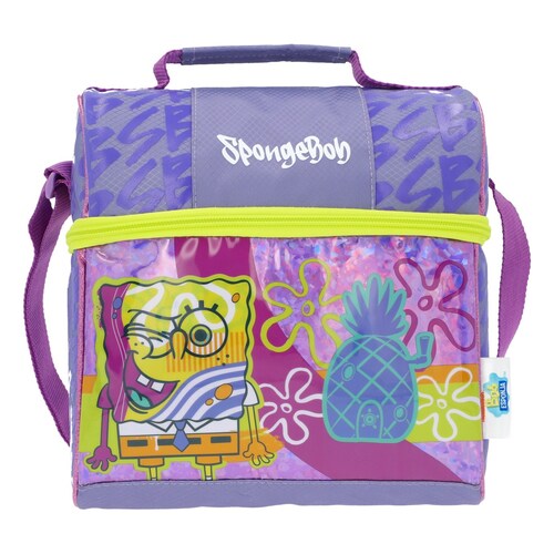 Lonchera Bob Esponja Primaria Morado Keepack