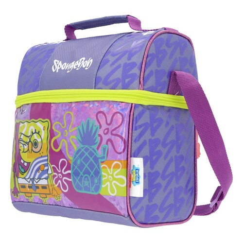 Lonchera Bob Esponja Primaria Morado Keepack