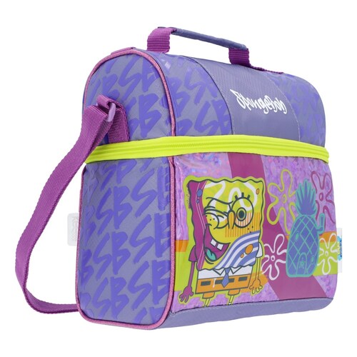 Lonchera Bob Esponja Primaria Morado Keepack