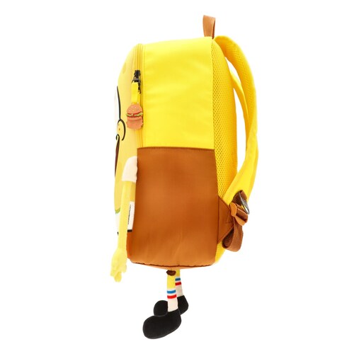Mochila Tipo Backpack Bob Esponja Primaria Amarillo Keepack