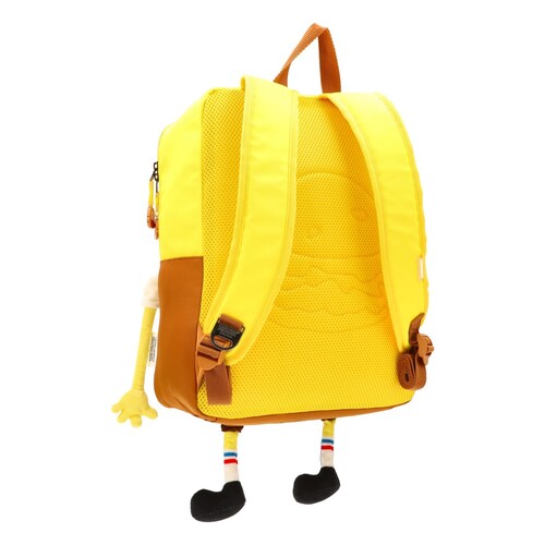 Mochila Tipo Backpack Bob Esponja Primaria Amarillo Keepack