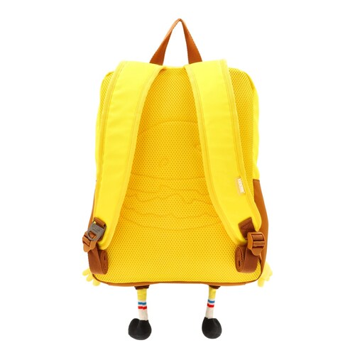 Mochila Tipo Backpack Bob Esponja Primaria Amarillo Keepack