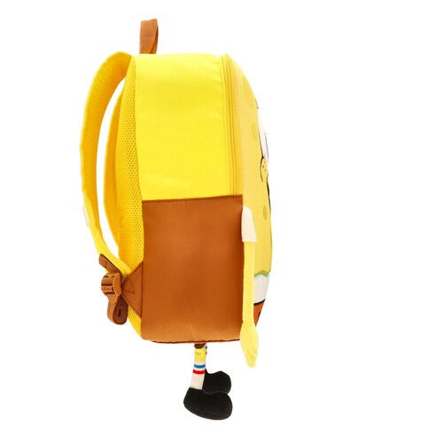 Mochila Tipo Backpack Bob Esponja Primaria Amarillo Keepack