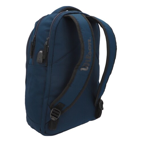 Mochila Tipo Backpack Wilson Juvenil Azul Wilson