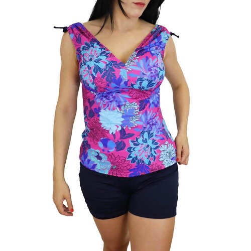 Traje de Baño Tankini Short Dalia para Mujer Solosol