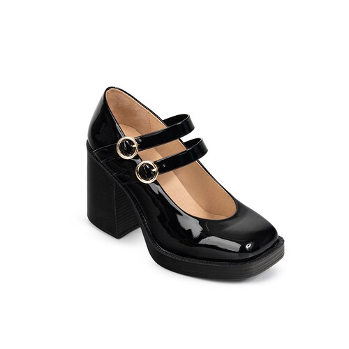 Zapato Brantano con Tacón y Doble Correa