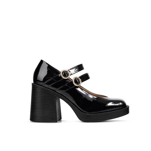 Zapato Brantano con Tacón y Doble Correa