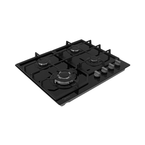 Parrilla 4 Quemadores Negro 60Cm Midea