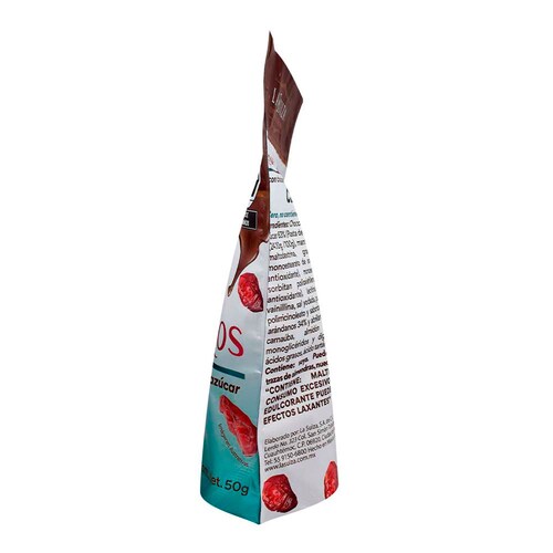 Bolsa de Arándanos con Chocolate Amargo Sin Azúcar 50 G  la Suiza