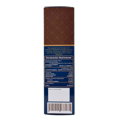 Chocolate Semi-Amargo con Relleno Sabor Café 30G la Suiza