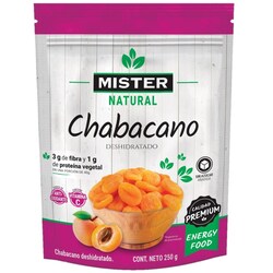 Chabacano Deshidratado Mr Pistacho Natural 250G