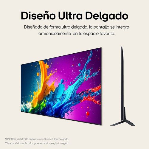 Pantalla LG Qned 75 Pulgadas 4K Thinq Ai 75Qned80Tsa