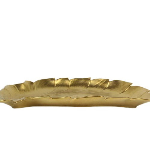 Hoja Gold sobre Pedestal Vintage Home