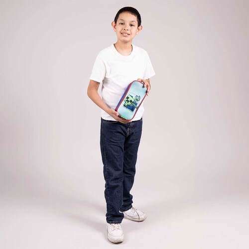 Lapicera Bliper Minecraft Azul Chenson