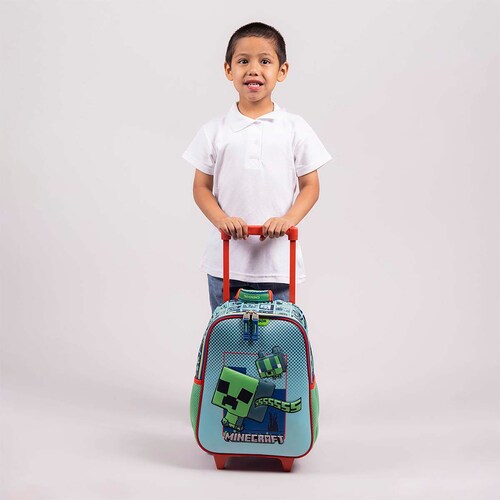 Mochila Rod Kinder Bliper Minecraft Az Chenson