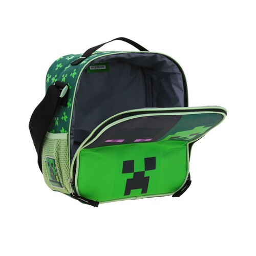 Lonchera Const Minecraft Verde Chenson