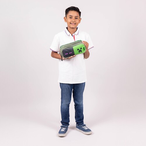 Lapicera Const Minecraft Verde Chenson
