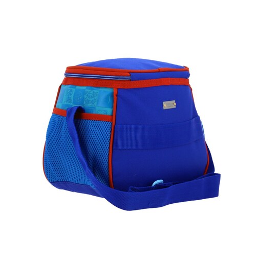 Lonchera Flep Mario Bros Azul Chenson
