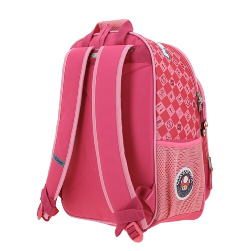 Mochila Peam Mario Bros Primaria Rosa Chenson