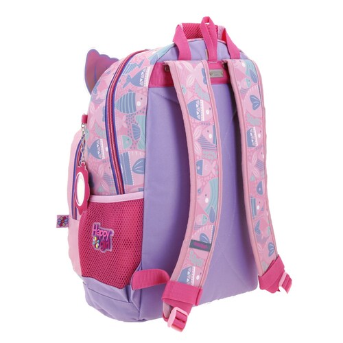 Mochila Syl Happy Girl Primaria Iridiscente Chenso