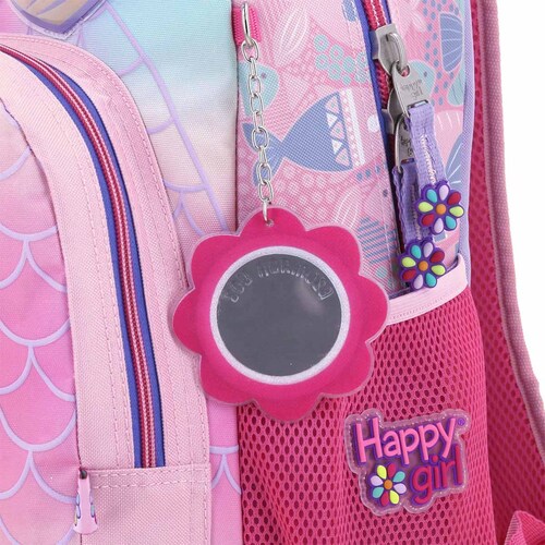 Mochila Syl Happy Girl Primaria Iridiscente Chenso