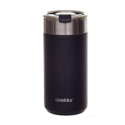 Vaso Thermo Boost Negro Carbon 450 Ml Quokka