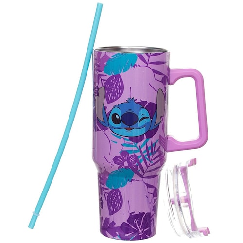 Taza Termo Acero Inox Stitch Disney