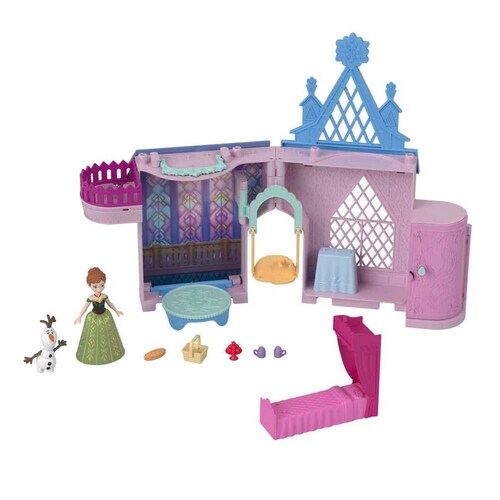 Disney Frozen Castillo Arendelle de Anna Apilable Mattel