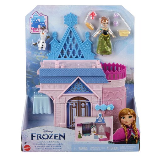 Disney Frozen Castillo Arendelle de Anna Apilable Mattel