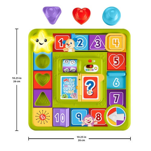 F-P Mi Primer Juego de Mesa de Aprendizaje Mattel