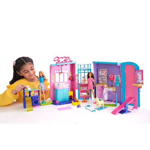 Barbie Set de Juego Cuidado de Mascotas Mattel