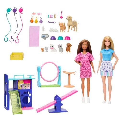Barbie Set de Juego Cuidado de Mascotas Mattel