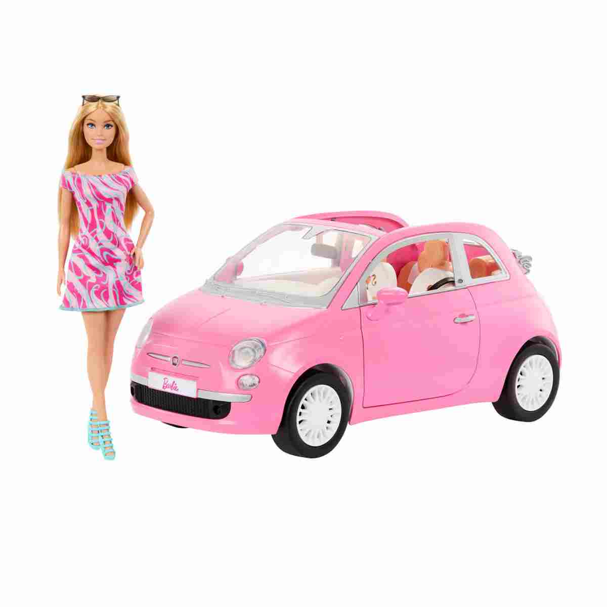 Fiat 500 Carro Barbie Real Barbie Fiat 500 Car Top