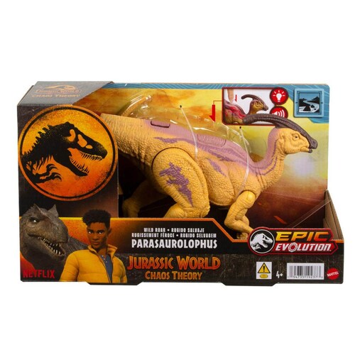 Jurassic World Dinosaurio Rugido Salvaje Parasaurolophus Mattel