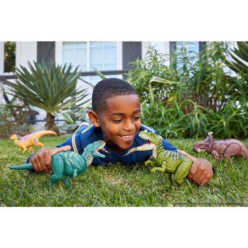Jurassic World Dinosaurio Rugido Salvaje Majungasaurus Mattel