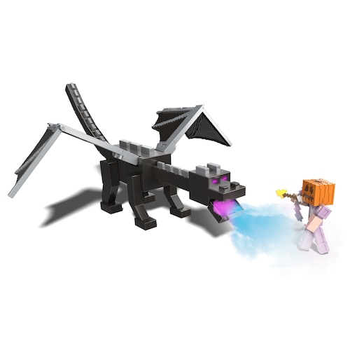 Figura de Acción Minecraft Vanilla Ender Dragon Edición Del 15 Aniversario Mattel