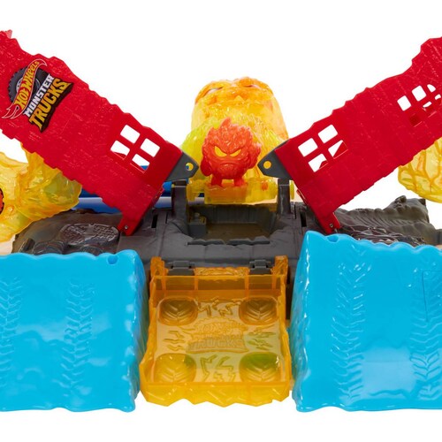 Set  Hot Wheels  Arena Energía Demolición Apaga el Fuego Mattel