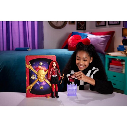 Disney Descendientes : Muñeca Libro Mágico de Red Mattel