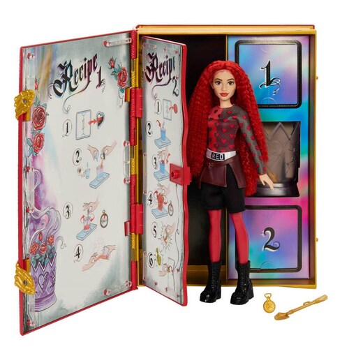 Disney Descendientes : Muñeca Libro Mágico de Red Mattel