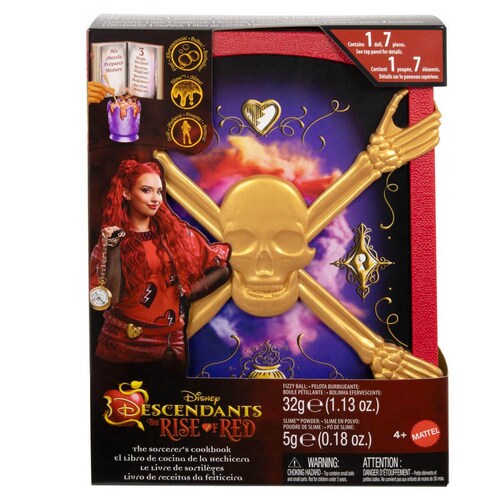 Disney Descendientes : Muñeca Libro Mágico de Red Mattel