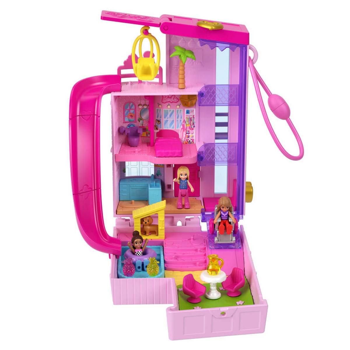 Polly Pocket Set de Juego Compacto Mundo Sorpresa Barbie Mattel
