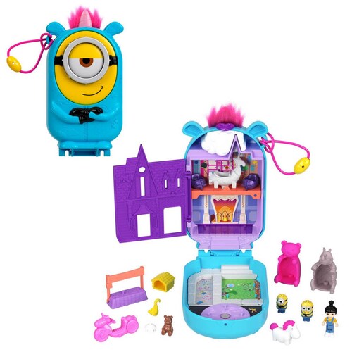Polly Pocket  Set Compacto Mundo Sorpresa Minions  Mattel Mattel