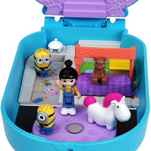 Polly Pocket  Set Compacto Mundo Sorpresa Minions  Mattel Mattel