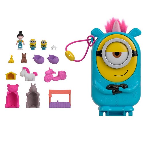 Polly Pocket  Set Compacto Mundo Sorpresa Minions  Mattel Mattel