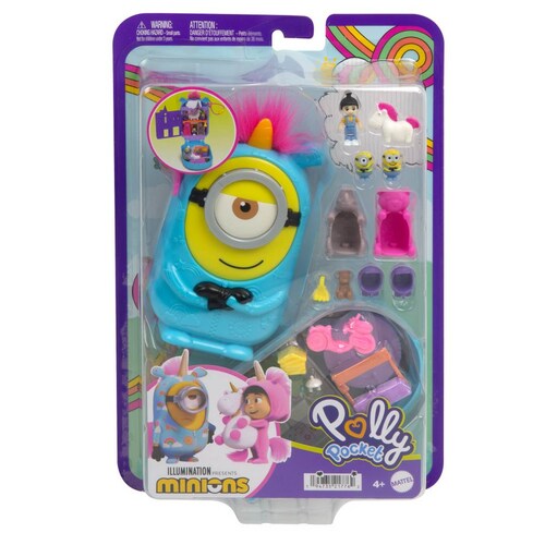 Polly Pocket  Set Compacto Mundo Sorpresa Minions  Mattel Mattel