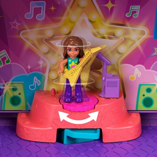 Polly Pocket Set de Juego Avión de Gatito Micro Mattel