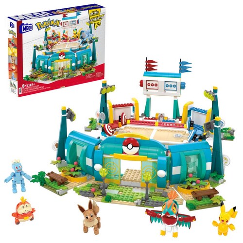 Estadio de Entrenamiento Pokémon  Juguete Armable  Mega Mattel